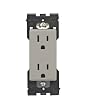 Leviton Renu Tamper-Resistant Outlet RER15-WS, 15A-125VAC, in Wood Smoke