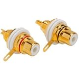 Dayton Audio RCA-CHRB Chassis Mount RCA Jack Pair