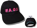 FLAMING LIPS - FAGS - Baseball Cap / Hat OSFA