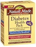 31R54C7QW6L. SL160  Nature Made Diabetes Health Pack, Multivitamin and Mineral Supplement 30 packets
