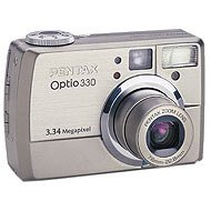 Pentax Optio 330 3MP Digital Camera with 3x Optical Zoom by 