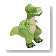 Disney Rex Mini Bean Bag Plush