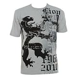 England Bling Bred T Shirt Senior Silver Marl Extra Lge