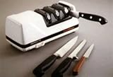Chef's Choice 120 Diamond Hone 3-Stage Electric Knife Sharpener, Black