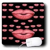 Lips - Pink Lips - Mouse Pads