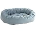 Bowsers Donut Dog Bed Diamond Microvelvet Collection (Size=Medium,Color=Sky)