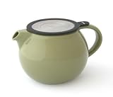 Wleaf Teapot 2-c w/ Sls Lid & Inf. 18 Oz- Olive