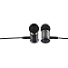 Langsdom® i8 In Ear Wired Headphones Professional Bass Magnet Metal Earbuds with Microphone with Hands-free Button Heavy Stereo Bass Sweatproof Earphones for iPhone Samsung(Titanium)