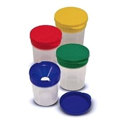 Melissa & Doug Spill-Proof Paint Cups - Set of 4