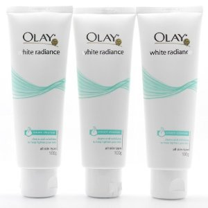  Olay White Radiance Cream Cleanser Facial Foam (100g) Pack of 3) 