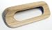 Amerock Woods 3 3/4 Pull Unfinished Oak
