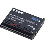 Casio NP-80 Lithium Ion Rechargeable Battery