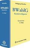 Produkt-Bild: Bundeswahlgesetz (BWahlG): Kommentar