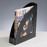 ELDON / Pizazz Magazine File, Plastic, Black / RUB2396 / Sold as 1 Each / Mfr Part # 2396