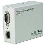 Minicom CAT5 Audio Vid Display Powered Remote