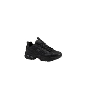 Skechers Sport Men's Energy Afterburn Sneaker,Black,8 XW