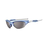 OAKLEY HALF JACKET - POWDER BLUE W/ SLATE IRIDIUM LENSE