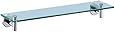Gatco 4246 Latitude II Glass Shelf, Chrome
