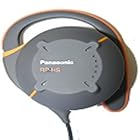 Panasonic RP-HS22 Sport Clip-On Headphones with Washable Earpads (Grey) by Panasonic