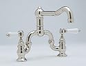 Rohl Bridge Kitchen Faucet with Five Spoke Handles