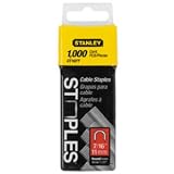 31R5N95XLWL. SL160  Stanley CT107T 1,000 Units 7/16 Inch Cable Staples