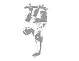 Sudden Shadows Skateboarder Skater Wall Shadow Mural