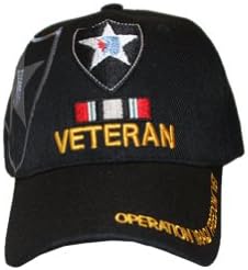 Military Veterans Cap- Operation Iraqi Freedom Veteran Black