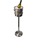 Wine Bucket with Pipe Style Stand