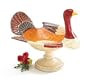 Thanksgiving Turkey Pedestal Centerpiece Bowl/Dish For Holiday Decor