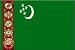Turkmenistan Nylon flag 3 ft. x 5 ft.