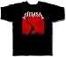 HIMSA - Logo Sickle - Black T-shirt