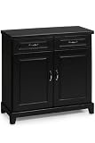 Review Home Decorators Collection  / Dexter Two-door Cabinet Wood Doors Black