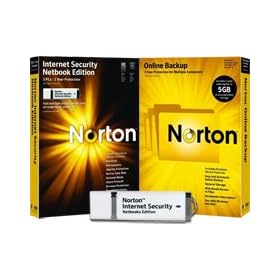 Norton Internet Security 2010 3 User Netbook Edition (Usb Drive) & Norton Online Backup 2.0