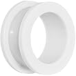3/4" Acrylic Neon White Screw Fit Tunnel Plug