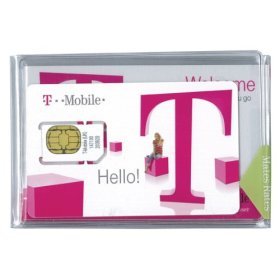 T-Mobile Pay-as-you-Go = Pre-pay SIM Card INCLUDES 10 Pounds (�10) Calling Credit (Low Price Package) + Swipe card