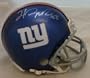 Hakeem Nicks Autographed New York Giants Mini Helmet