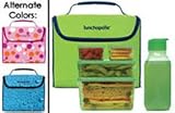 Lunchopolis Environmentally Friendly Green Lunch Box - Color Pink