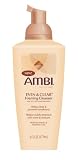 Ambi Skincare Even & Clear Foaming Cleanser, 6-Ounce Bottles (Pack of 3)