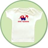 Little Republican Short Sleeve Baby Shirt, Size 12-18 mo.