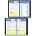 At-A-Glance 76-04-05 Quicknotes daily/monthly hourly, appointment book for 2009, 4-7/8 x 8, black