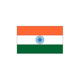 India Flag 3ft x 5ft Superknit Polyester