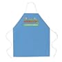Attitude Apron Gardening Optimism Apron, Light Blue, One Size Fits Most