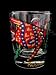 Angel Fish Design - Hand Painted - Collectible Shot Glass - 2 oz.