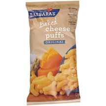 Barbara's Bakery Baked Original Cheese Puffs, 5.5-Ounce Bags (Pack of 12) ( Value Bulk Multi-pack)