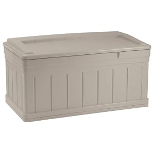 Suncast DB9750 Extended Deck Box Seat by 