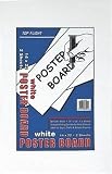 UPC 075755665040 product image for Top Flight 4808308 White Posterboard 4 Polywrapped 2 Ct. | upcitemdb.com