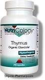 Thymus Organic Glandular by Nutricology (75 Capsules)