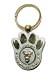 Jack Russell Terrier Key Ring Paw Print Made in the USA - It Spins!