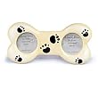 Ceramic Dog Bone Shaped Picture Frame