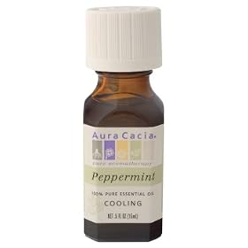 Aura Cacia - Peppermint Essential Oil, .5 fl oz liquid